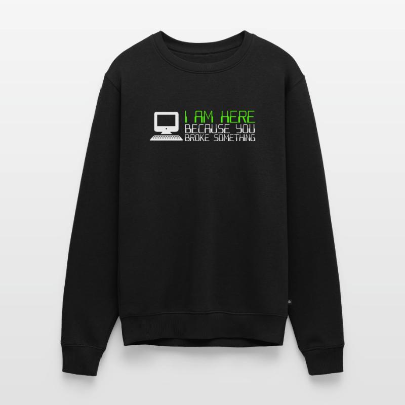 IT Computer IT Support IT Tickersystem Männer Premium Bio Pullover