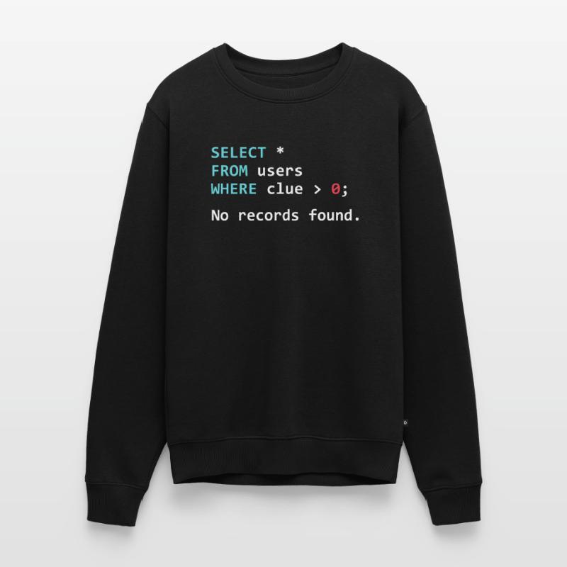 Drôle de programmeur Gift SQL Query Pull Premium bio Homme