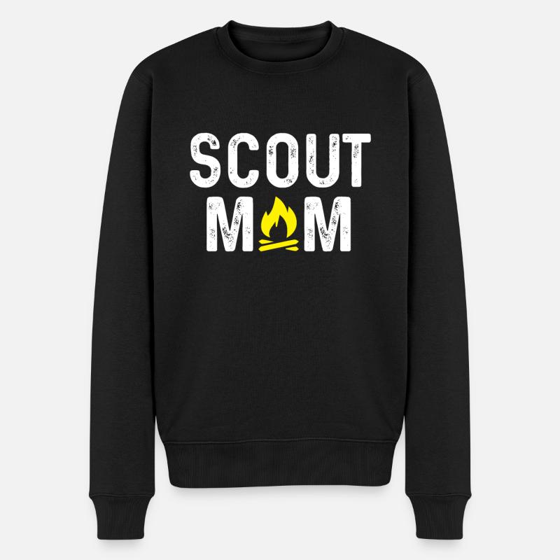 Scouts Maman - Pull Premium bio Homme - noir