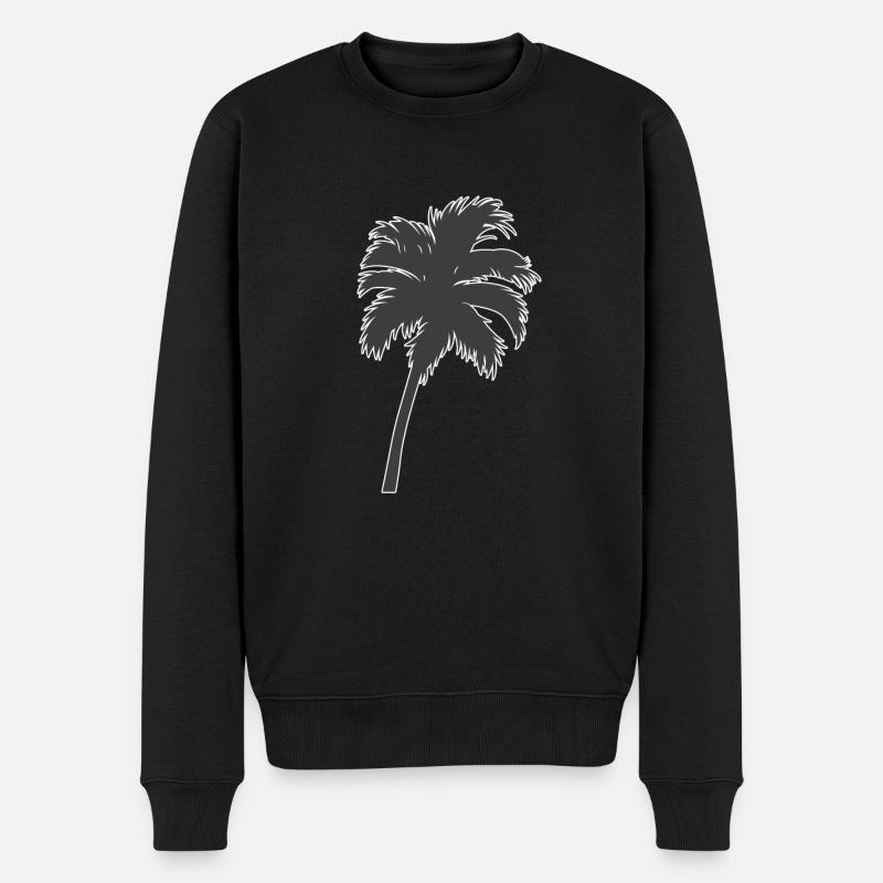 Palmier palmier - Pull Premium bio Homme - noir