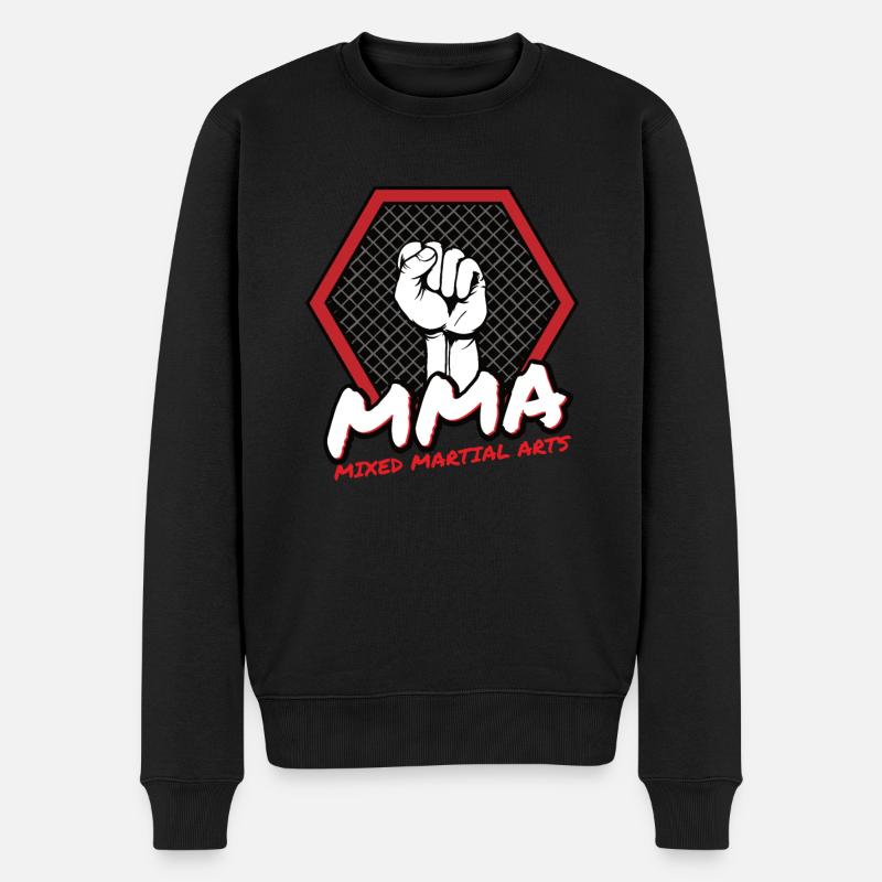 MMA - Pull Premium bio Homme - noir