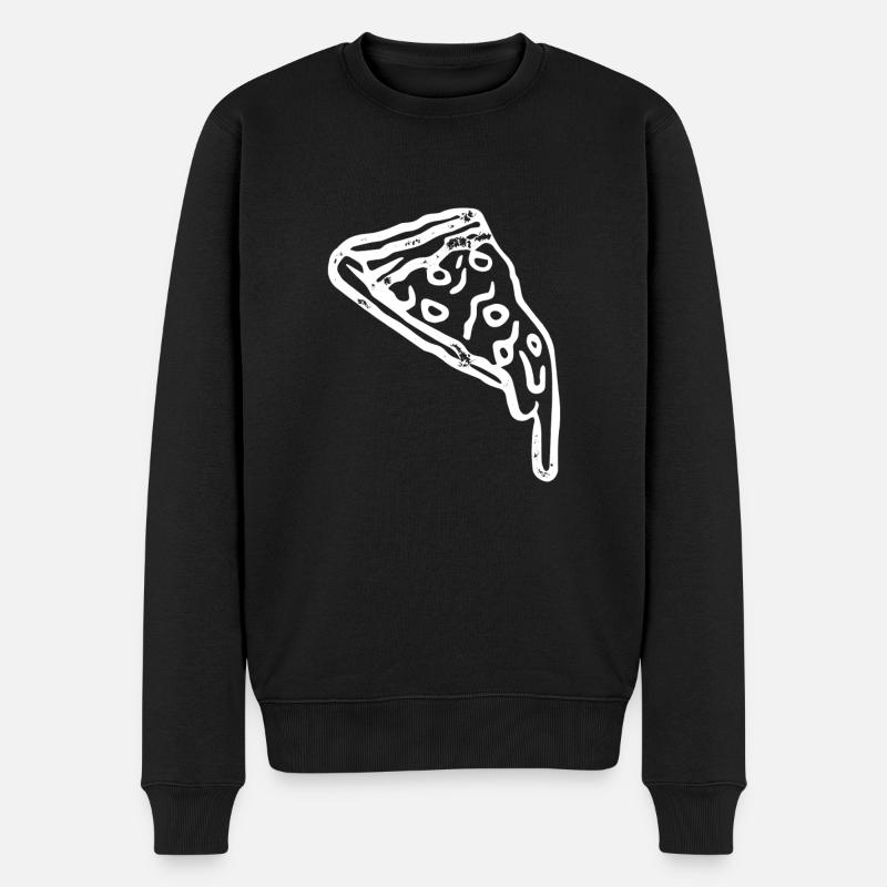 pizza - Pull Premium bio Homme - noir