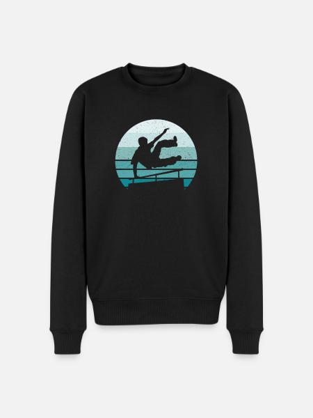 Parkour - Pull Premium bio Homme - noir
