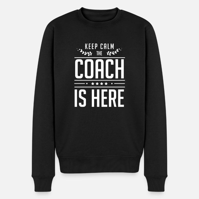 Coaching Coach Coaching Guru Trainer - Ekologisk premiumtröja herr - svart