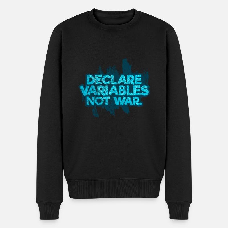 Programmation informatique - Pull Premium bio Homme - noir