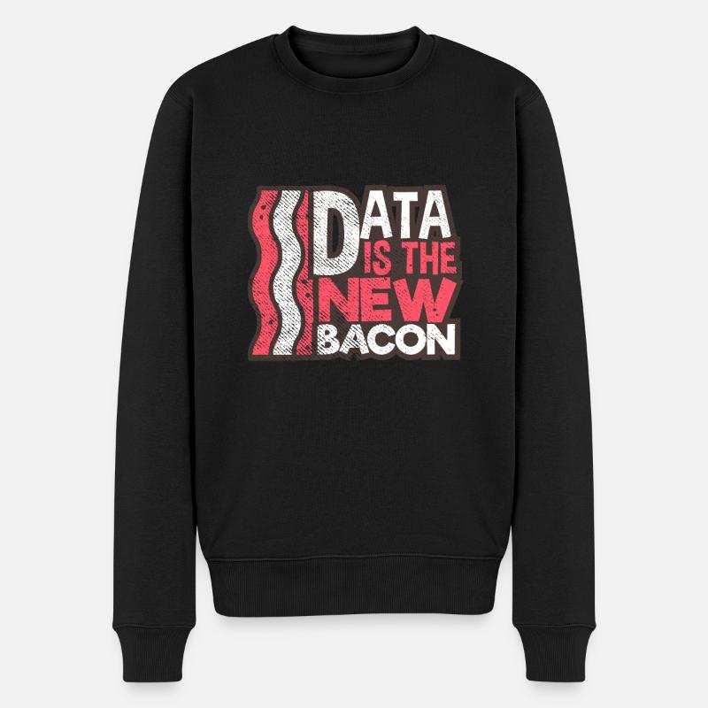 Computer scientist coding - Men's Premium Organic Jumper - black