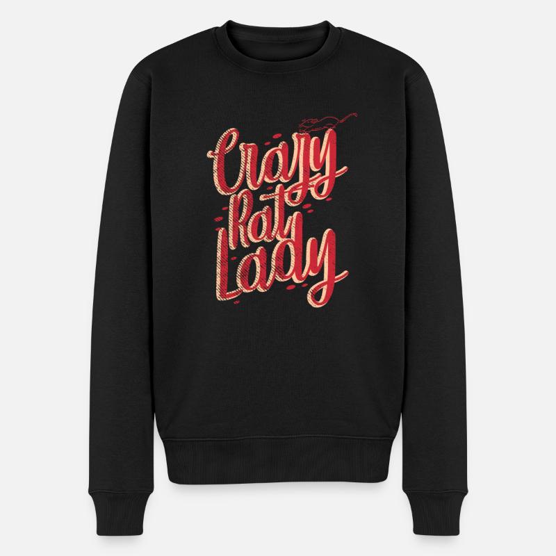 Rats femme - Pull Premium bio Homme - noir