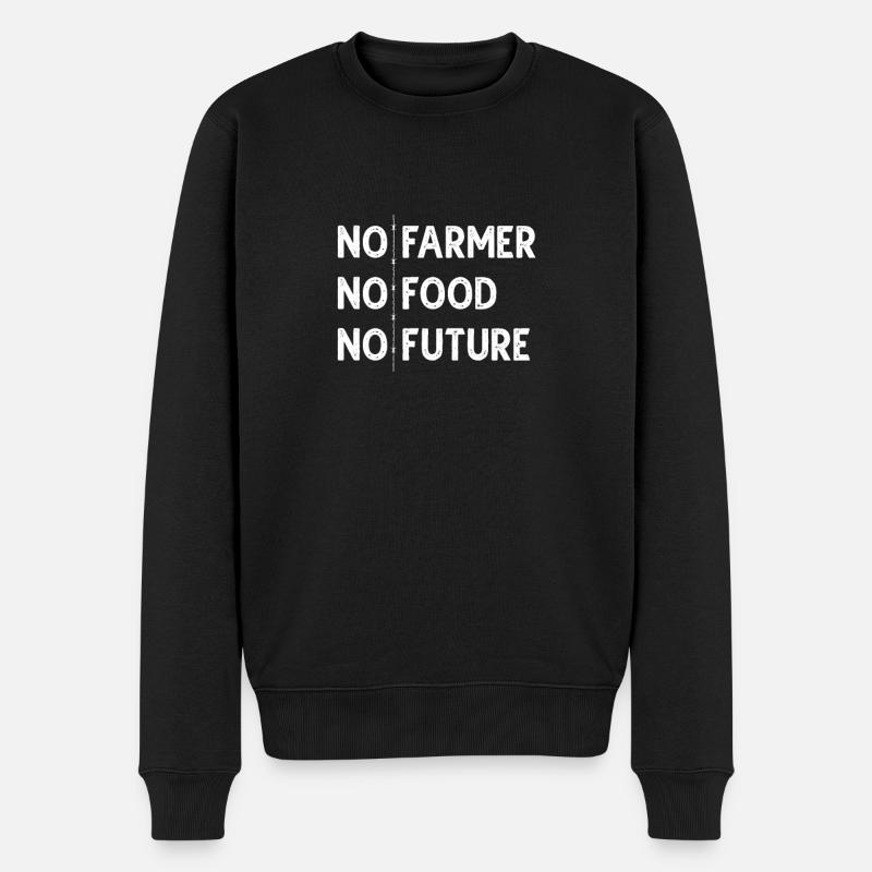 Agriculteur - Pull Premium bio Homme - noir