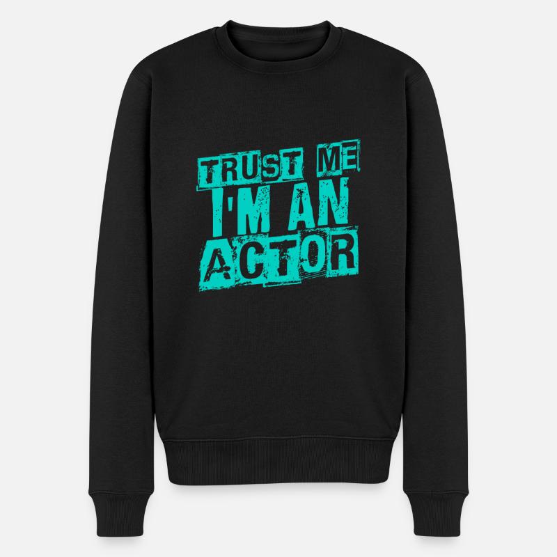 Acteur - Pull Premium bio Homme - noir