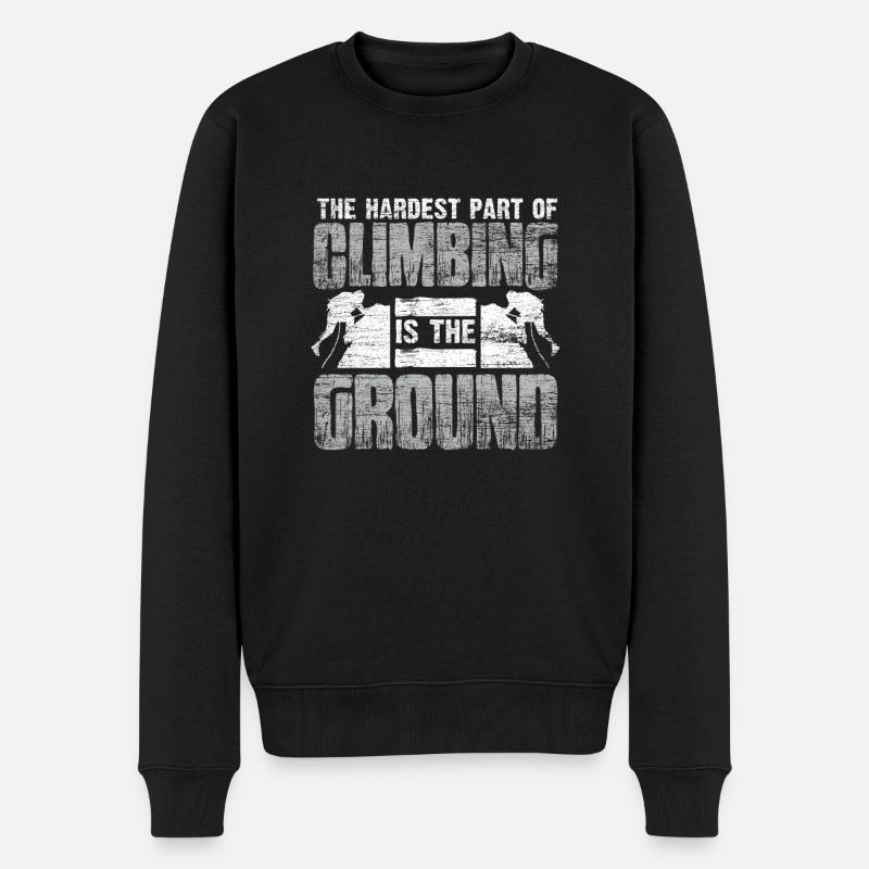 Grimpeurs d'escalade - Pull Premium bio Homme - noir
