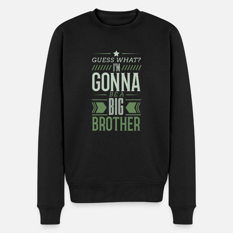 Grand frère - Pull Premium bio Homme - noir