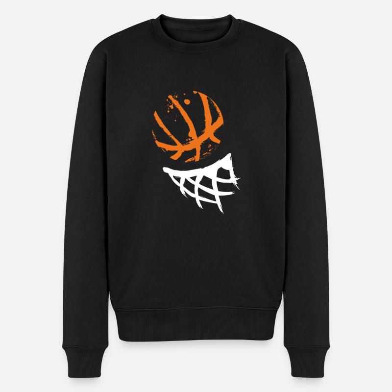 Panier de basket - Pull Premium bio Homme - noir