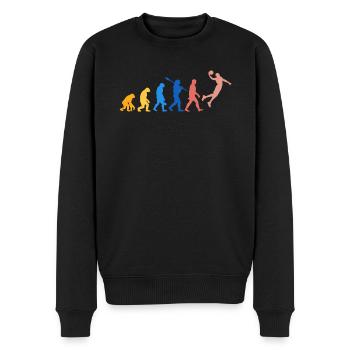Basket-ball Evolution Basketball - Pull Premium bio Homme - noir - Devant - Nico (187cm)