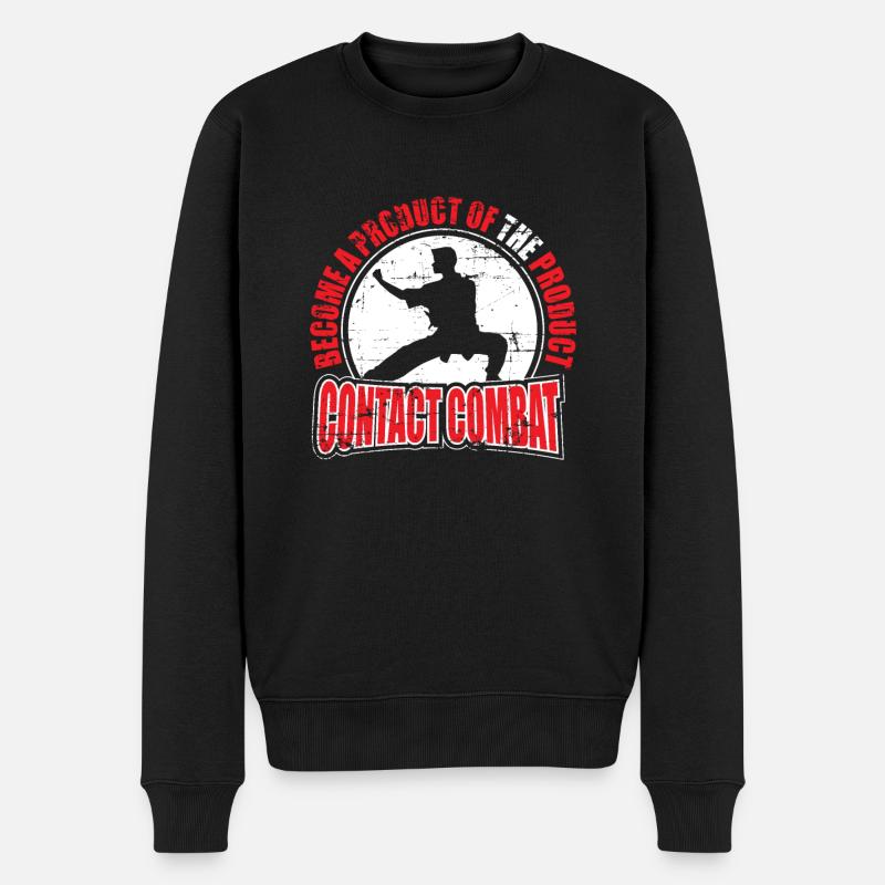 Karaté - Pull Premium bio Homme - noir