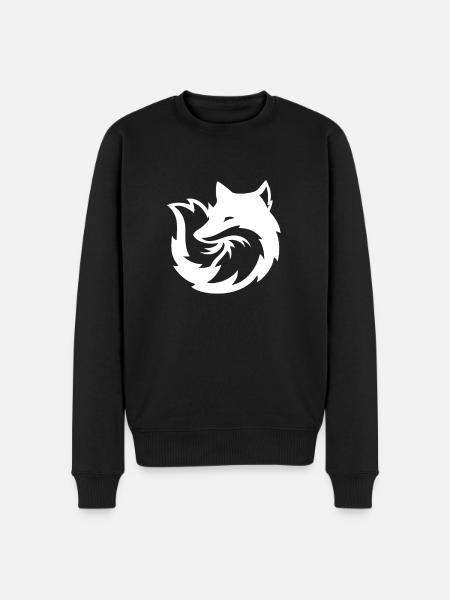 Renards - Pull Premium bio Homme - noir