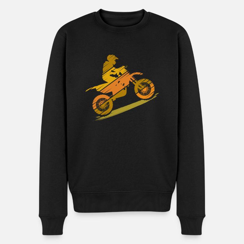 Millésime de motocross - Pull Premium bio Homme - noir