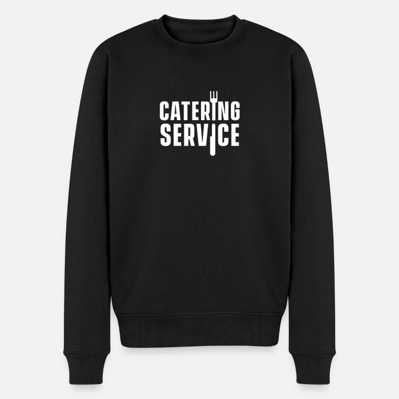 Service de restauration - Pull Premium bio Homme - noir
