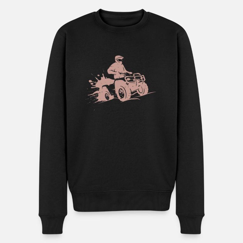 Quad - Pull Premium bio Homme - noir