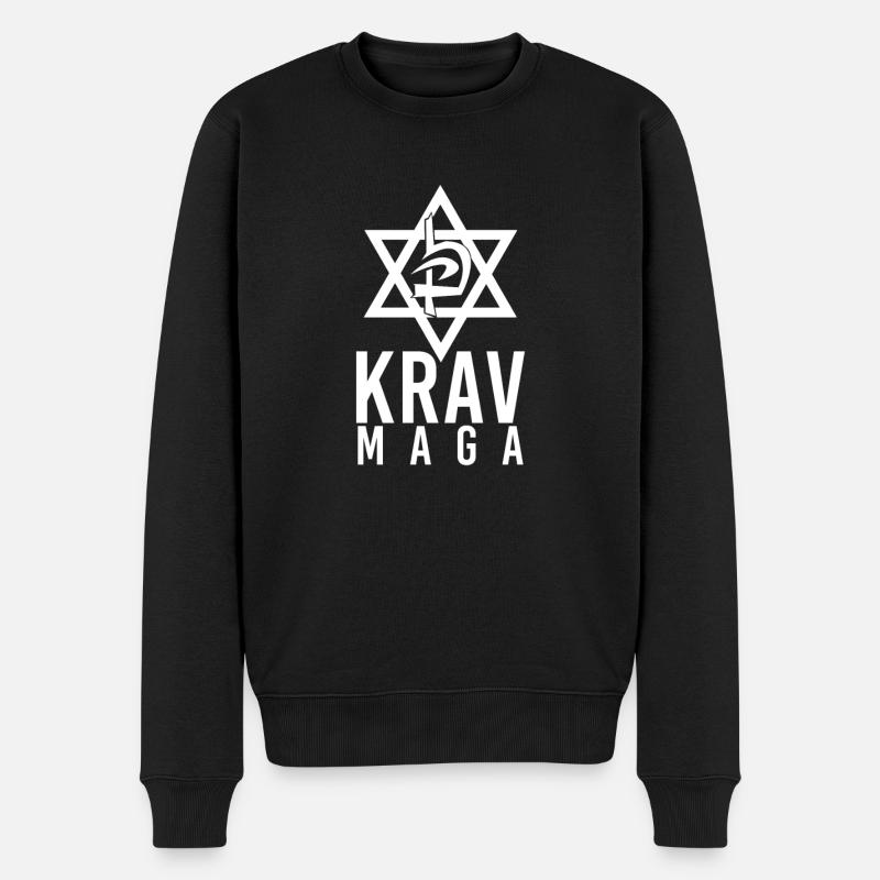 Krav Maga - Pull Premium bio Homme - noir