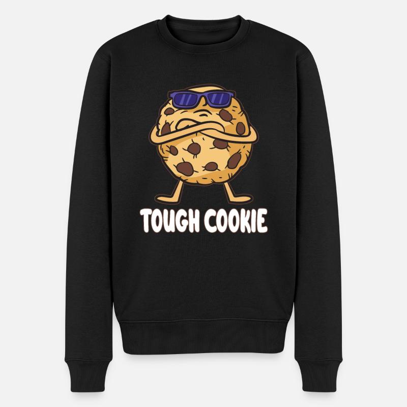 COOKIE TOUGH - Pull Premium bio Homme - noir