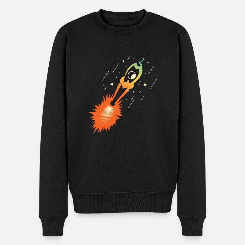 patch de fusée nasa esa - Pull Premium bio Homme - noir