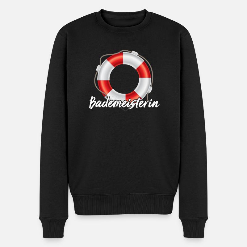 Sauveteur sauveteur - Pull Premium bio Homme - noir