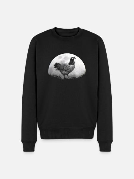 Barbican poultry chicken farmer - Men's Premium Organic Jumper - black