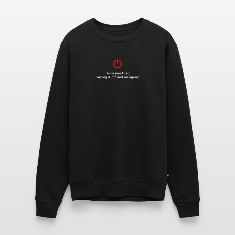 IT Techniker Computer Technik Lustig Männer Premium Bio Pullover