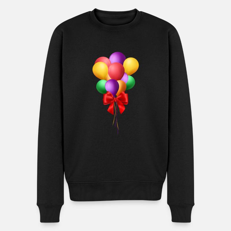 des ballons - Pull Premium bio Homme - noir