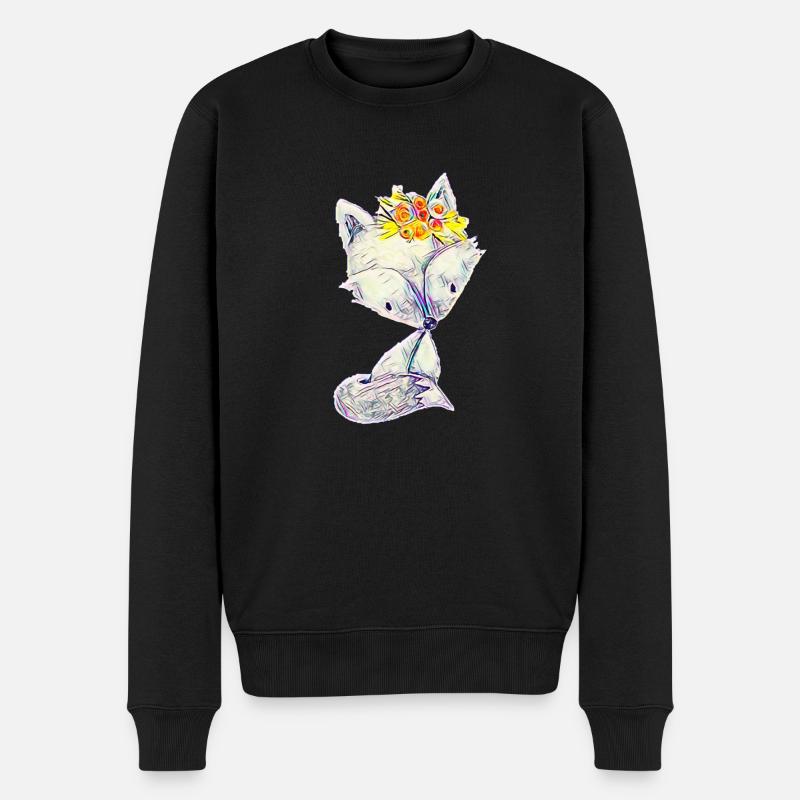 Renard - Pull Premium bio Homme - noir