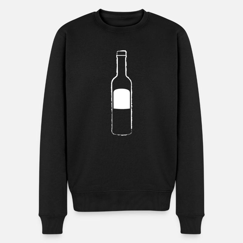 ouzo - Pull Premium bio Homme - noir