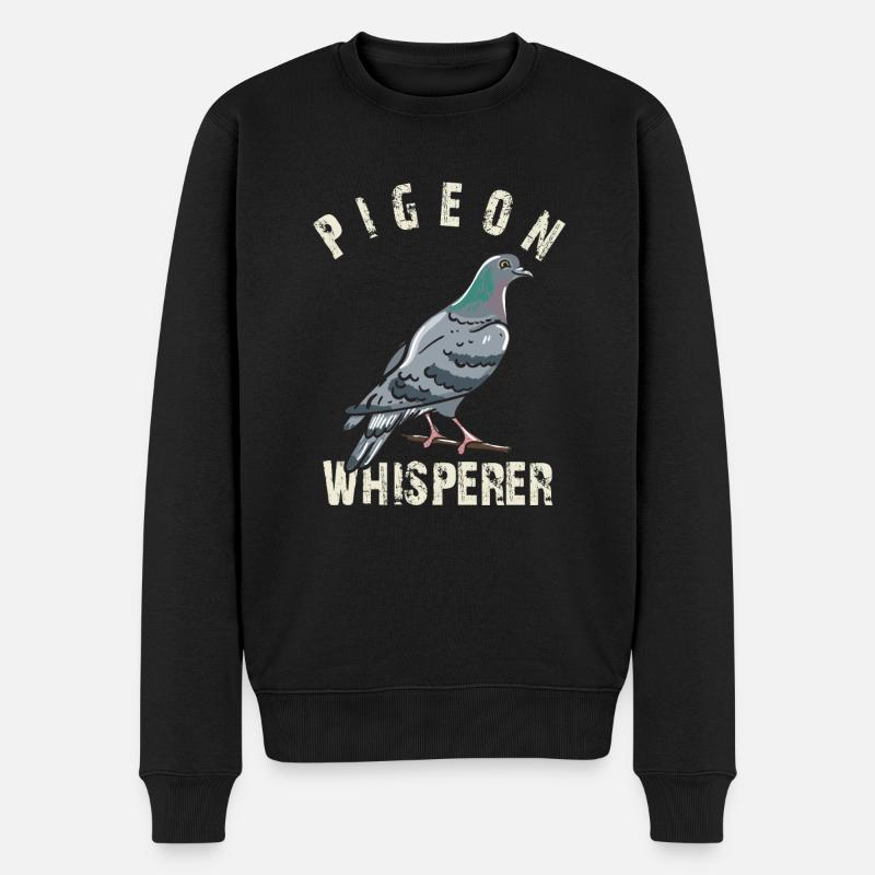 Pigeon Whisperer - Pull Premium bio Homme - noir