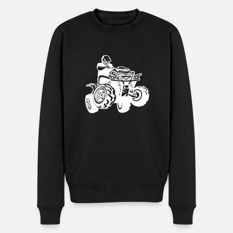 Quad - Pull Premium bio Homme - noir