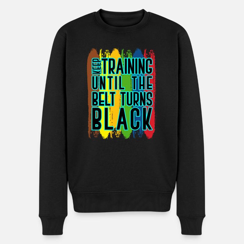 karaté - Pull Premium bio Homme - noir