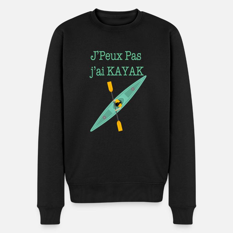 J Peux Pas j ai KAYAK - Pull Premium bio Homme - noir