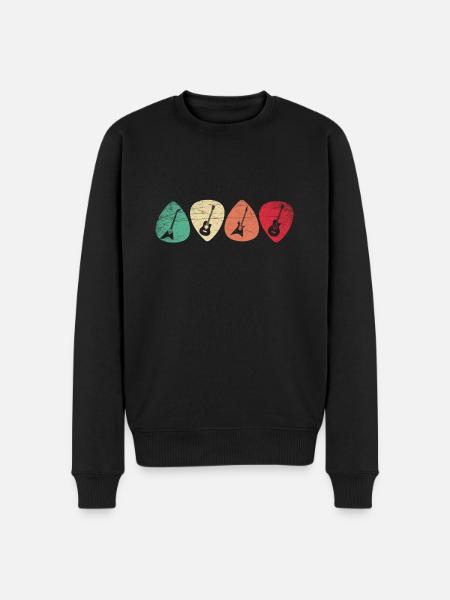 Guitariste guitariste - Pull Premium bio Homme - noir