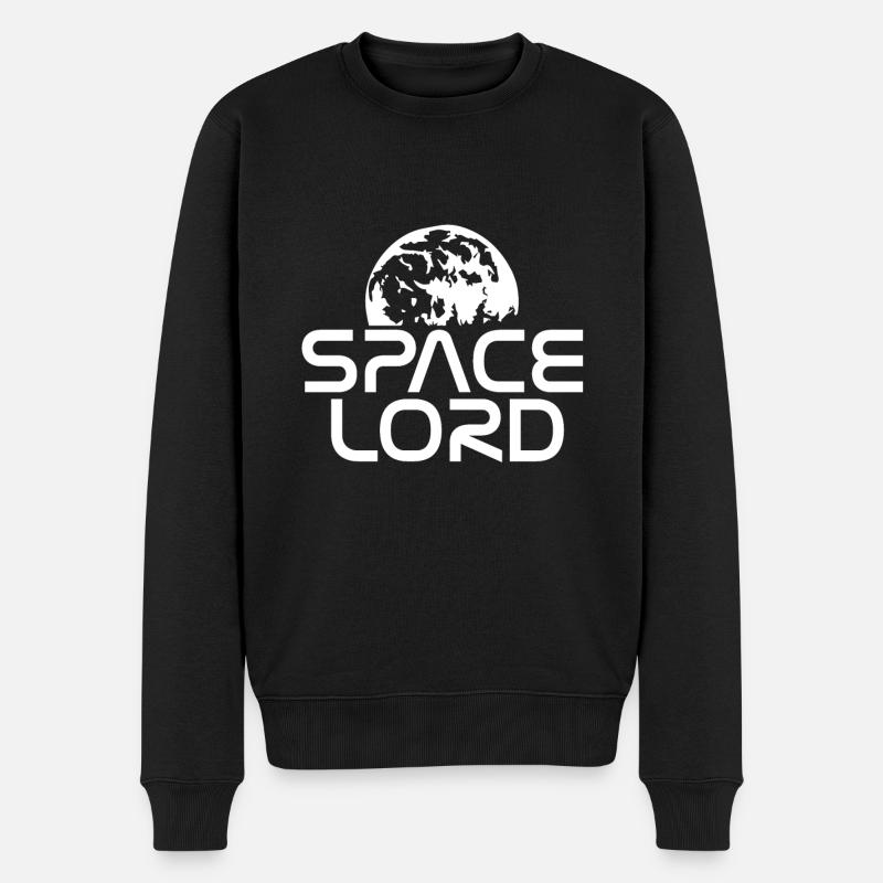 Space Lord - Pull Premium bio Homme - noir