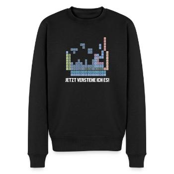 Verstehe Es Periodensystem Chemiker Chemie - Männer Premium Bio Pullover - Schwarz - Vorne - Nico (187cm)