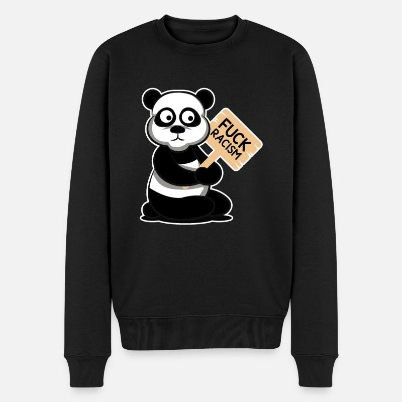 Fck racism Antifa - Pull Premium bio Homme - noir