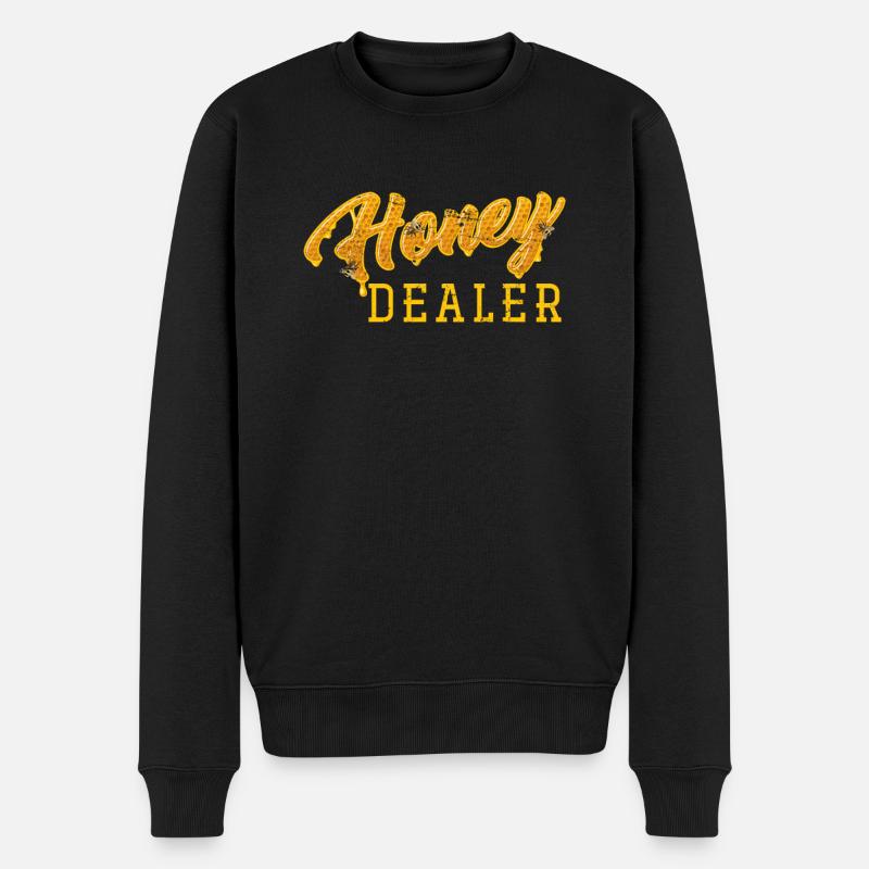 Imker - Männer Premium Bio Pullover - Schwarz