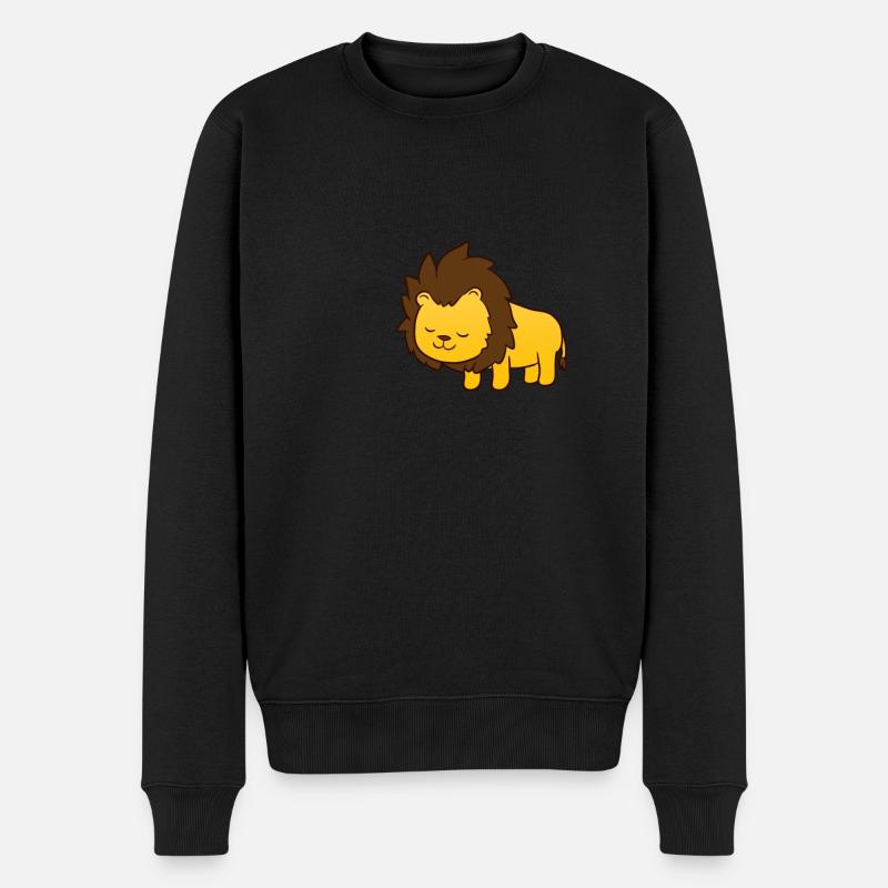 Lionceau - Pull Premium bio Homme - noir