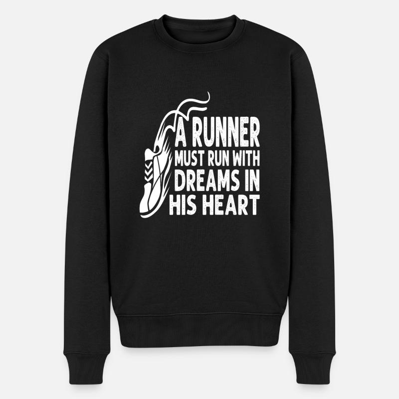 Courses - Pull Premium bio Homme - noir