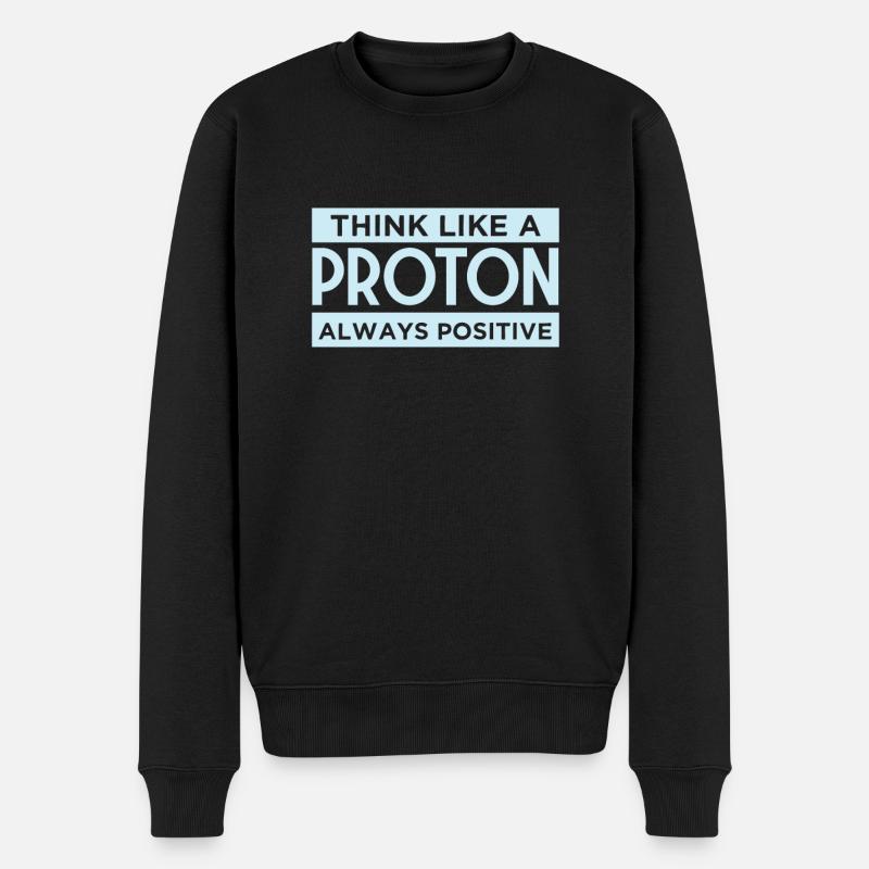 Physik Wissenschaft - Männer Premium Bio Pullover - Schwarz