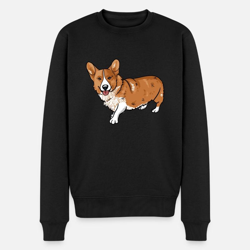 Corgi - Pull Premium bio Homme - noir