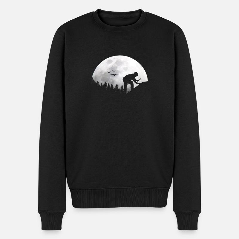 Menuiserie Moon Carpenter - Pull Premium bio Homme - noir