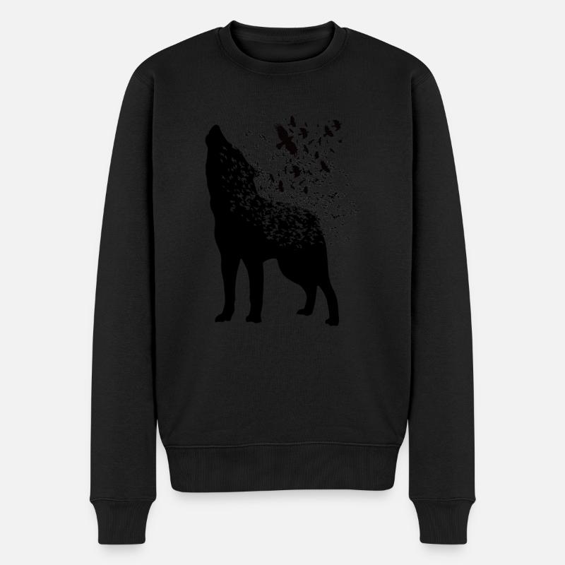 Vikings - Fenris Wolf - Pull Premium bio Homme - noir