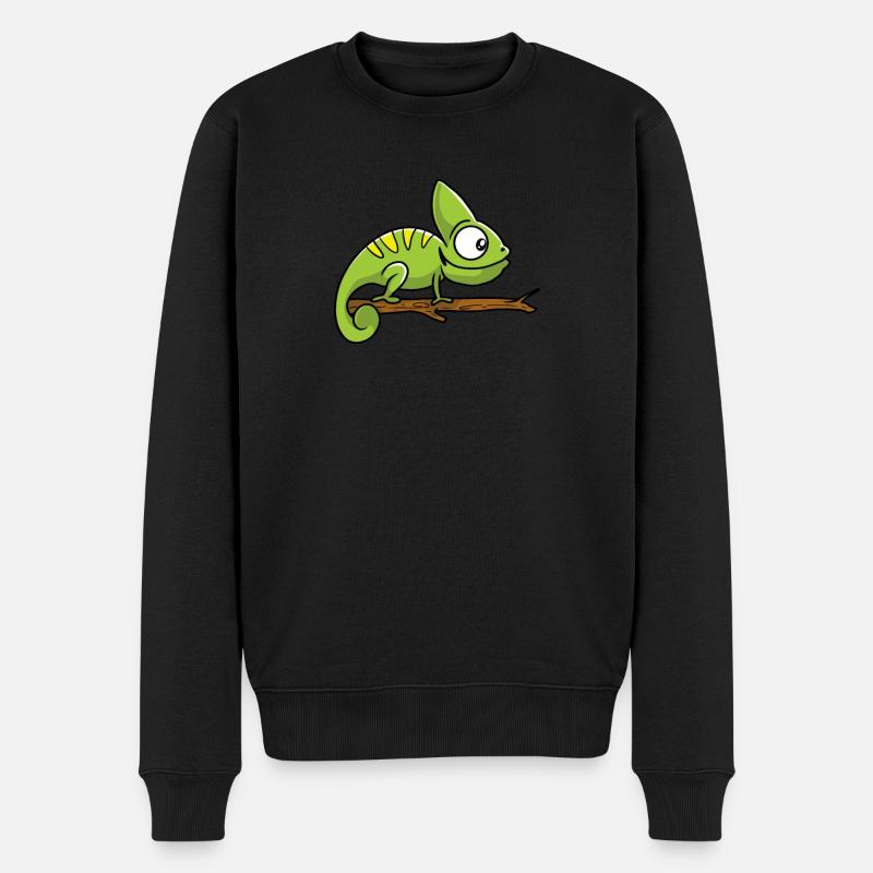 caméléon - Pull Premium bio Homme - noir