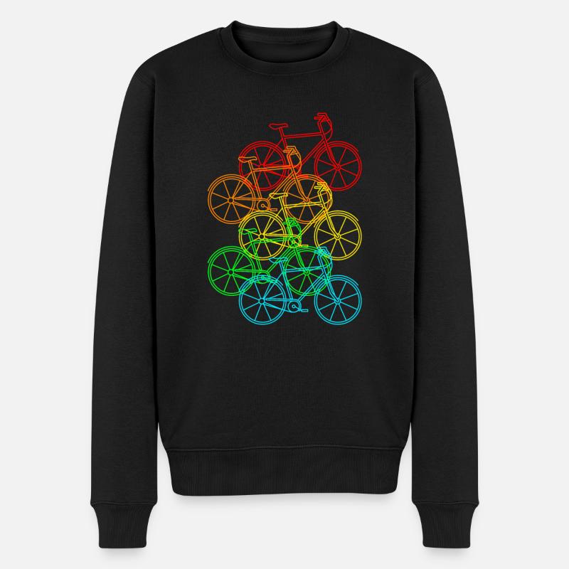 vélo - Pull Premium bio Homme - noir