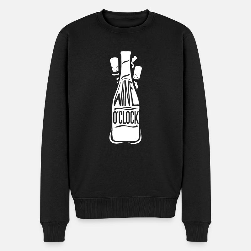 Du vin - Pull Premium bio Homme - noir