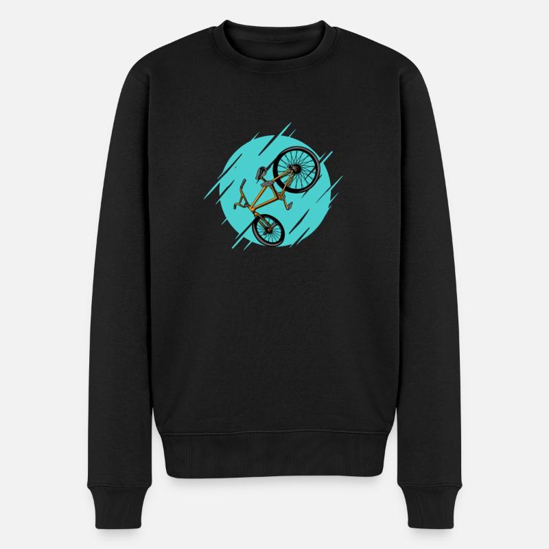 BMX - Männer Premium Bio Pullover - Schwarz